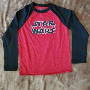 BARELY WORN Star Wars 3/4 sleeve tee